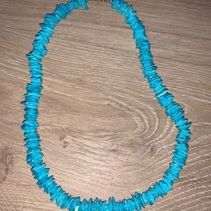 Blue Shell Necklace